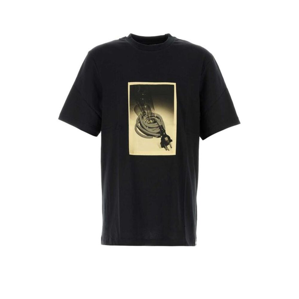 OAMC Graphic Print T-Shirt Men BLACK T-Shirts